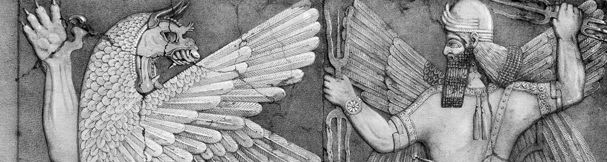 Image of Sumerian god